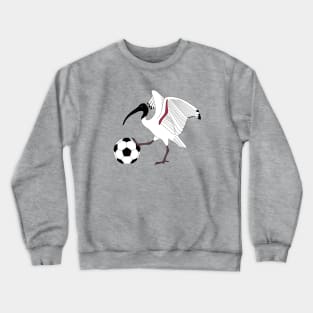 Bin Chicken Playing Soccer Crewneck Sweatshirt